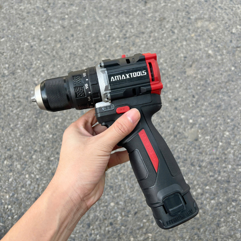 Máy Khoan động Lực Không Chổi Than Dùng Pin Amaxtools AKI6510SA-PRO