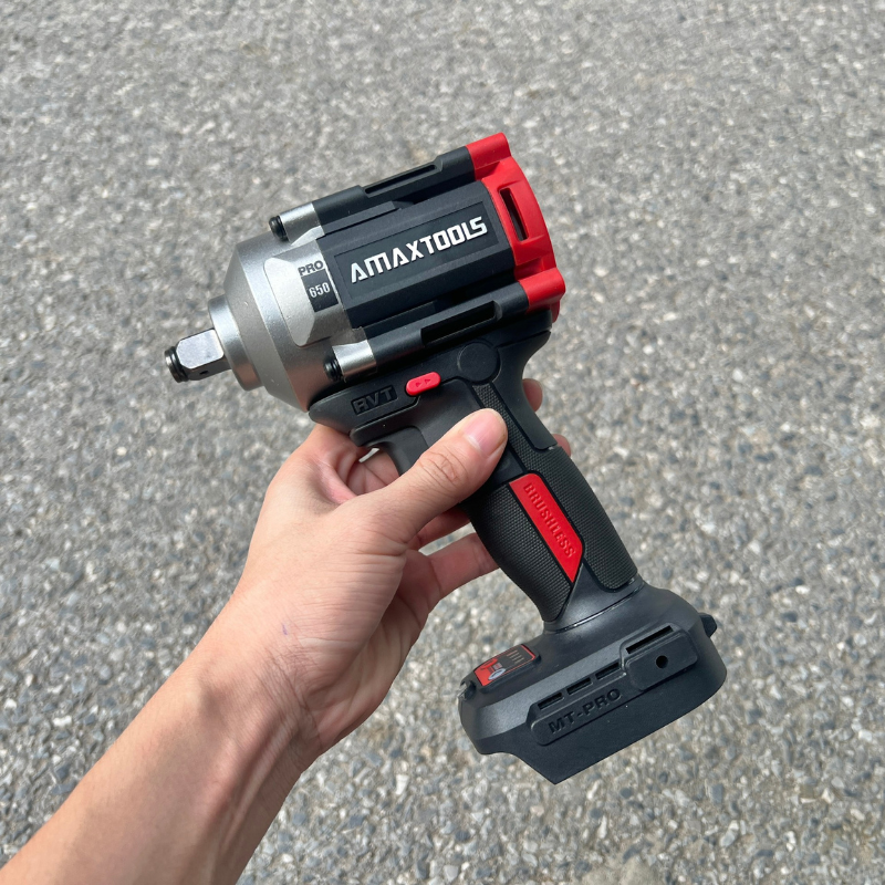 Máy Siết Bulong Amaxtools 650Nm ABL66012SW Bảo Hành Chính Hãng