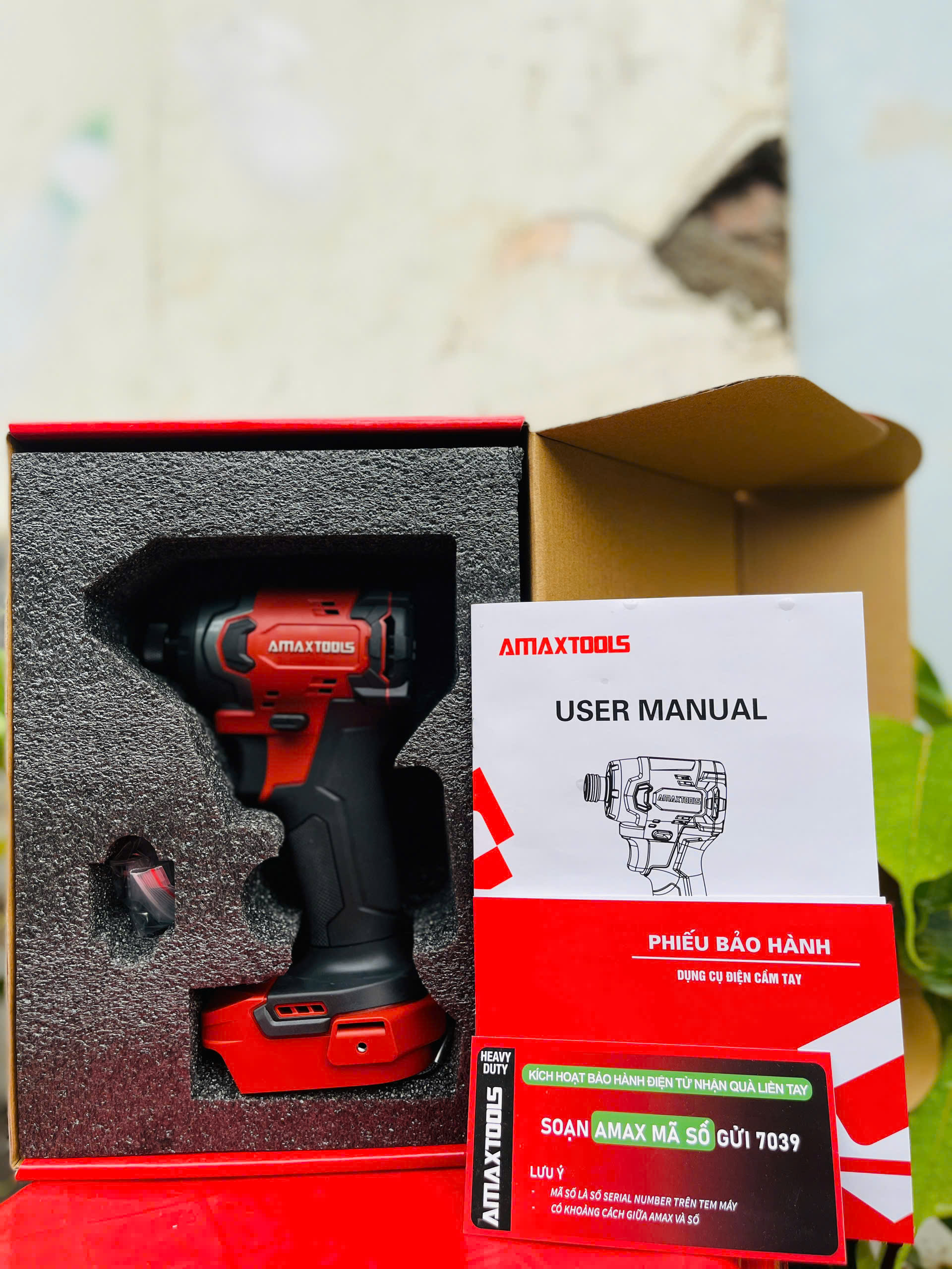 Máy Vặn Vít Amaxtools AV25514SM 600W, Lực Siết 255Nm