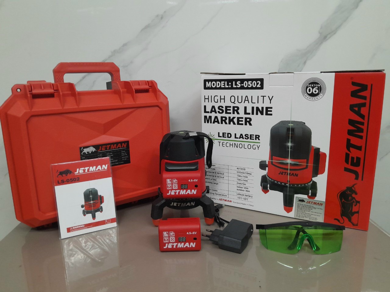 Máy Cân Bằng Laser 5 Tia JETMAN LS0501