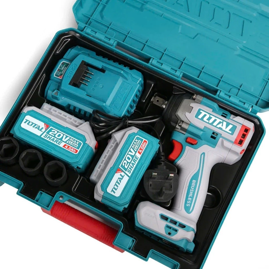 Máy Siết Buloong Không Chổi Than Dùng Pin Lithium-Ion 20V TIWLI2085 TOTAL