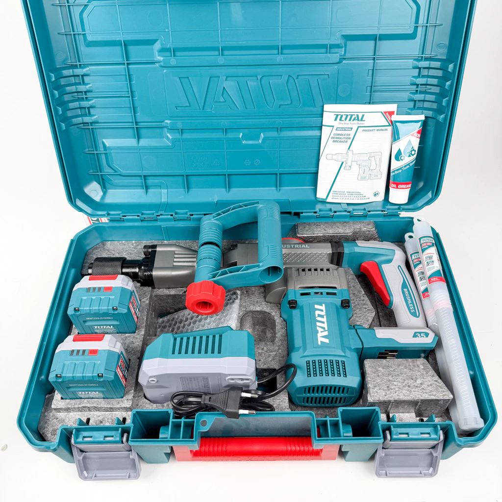 Máy đục Bê Tông Dùng Pin 20V Total TDBLI20358 (chưa Pin & Sạc)