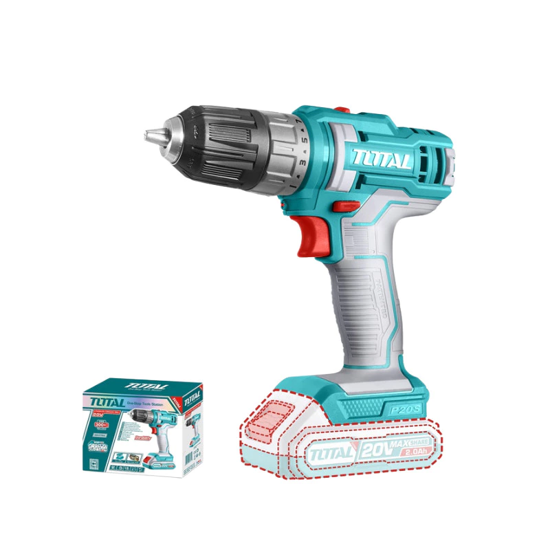 Máy Khoan Vặn Vít Dùng Pin 20V Total TDLI204531 (Chưa Pin & Sạc)