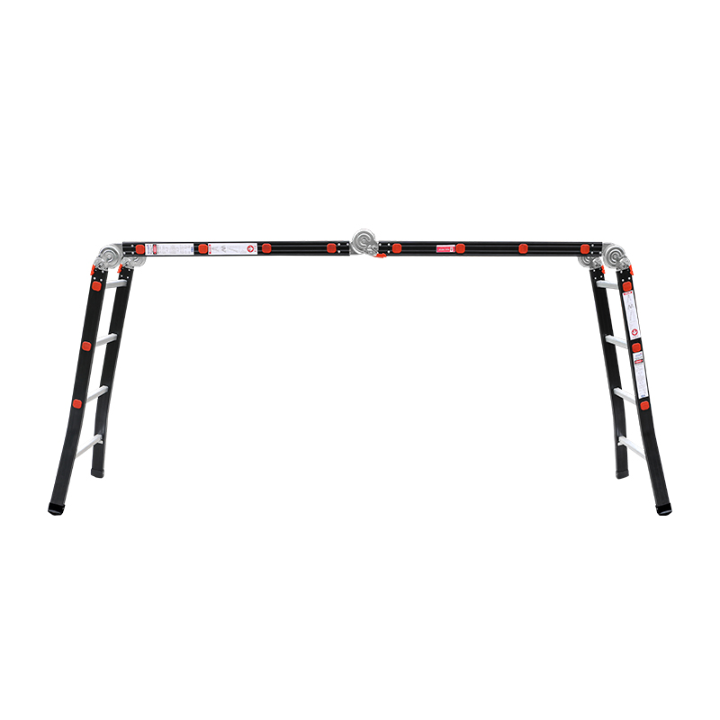 Thang Nhôm Gấp Đa Năng 4 Đoạn 4 Bậc Nikawa NKG-44C, Cao Chữ A 2m34, Cao Chữ I 4m77