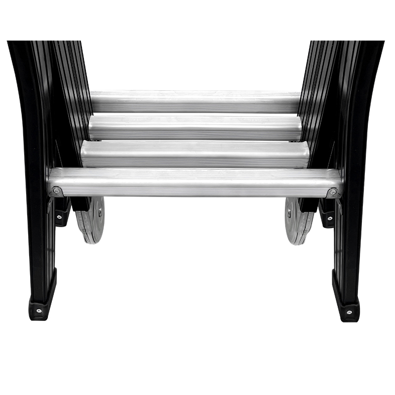 Thang Nhôm Gấp Đa Năng 4 Đoạn 5 Bậc Nikawa NKG-45C, Model NKG 45C Cao 2m84 - 5m87