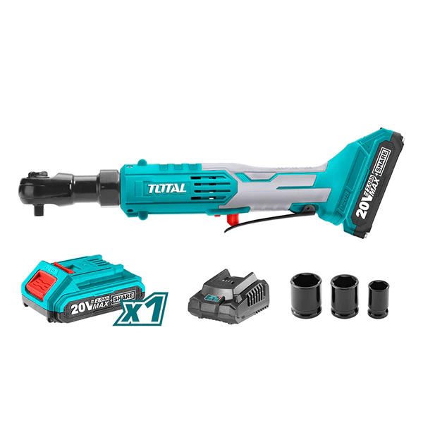 Máy Siết Bu Lông Góc Dùng Pin Lithium 20V Total TDRLI206015 TOTAL HÀNG CHÍNH HÃNG