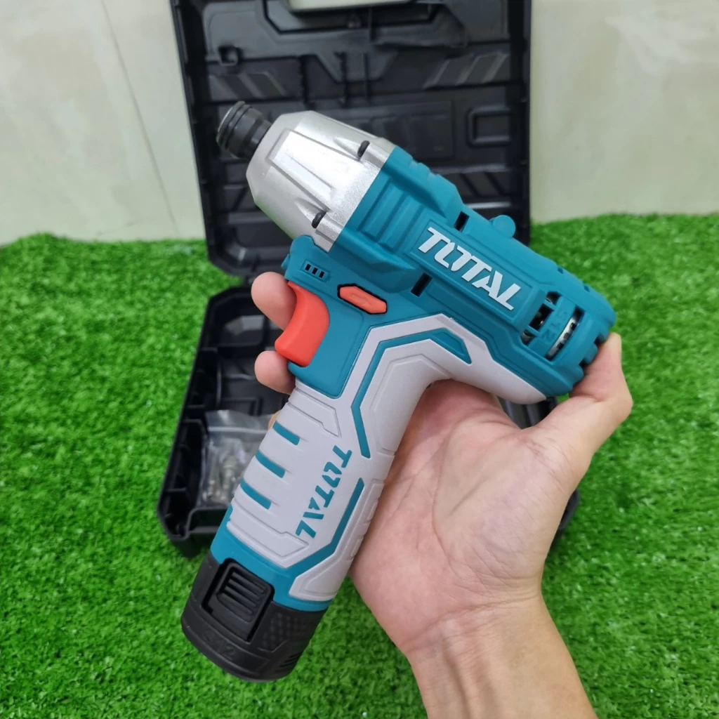 Máy Siết Vít Dùng Pin 12V 100Nm Total TIRLI12015 Chính Hãng (Không Kèm Dây & đầu Sạc)