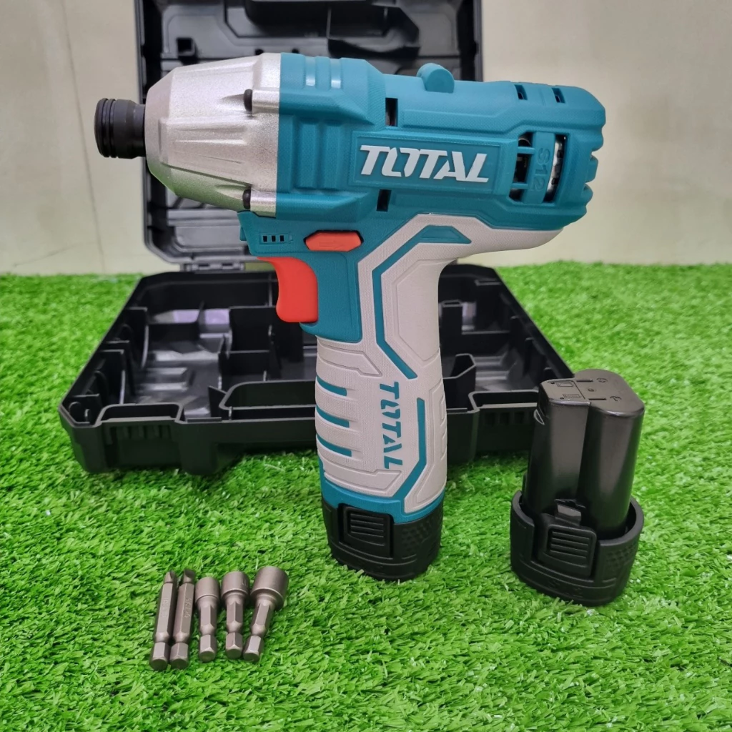 Máy Siết Vít Dùng Pin 12V 100Nm Total TIRLI12015 Chính Hãng (Không Kèm Dây & đầu Sạc)