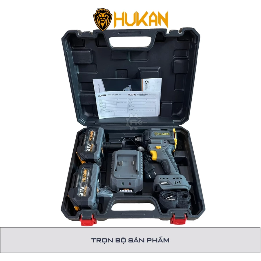 Máy Siêt Bulong Pin HUKAN HM21-IW-X4IMP | Dụng Cụ Chính Hãng