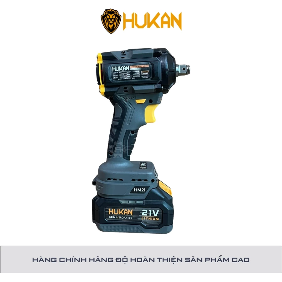 Máy Siêt Bulong Pin HUKAN HM21-IW-X4IMP | Dụng Cụ Chính Hãng