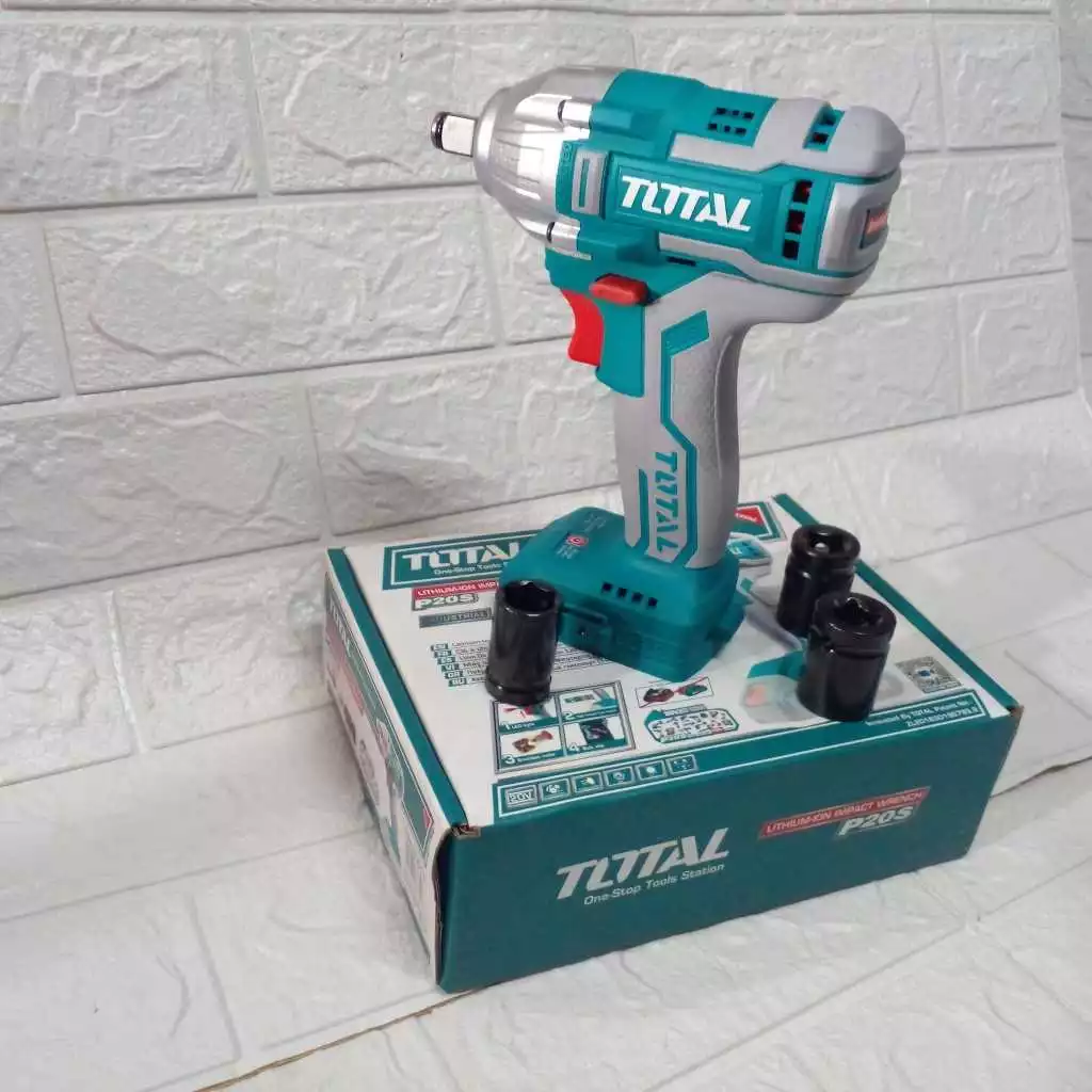 MÁY SIẾT BULOONG 300Nm DÙNG PIN 20V (KHÔNG KÈM PIN VÀ SẠC) TOTAL TIWLI20010