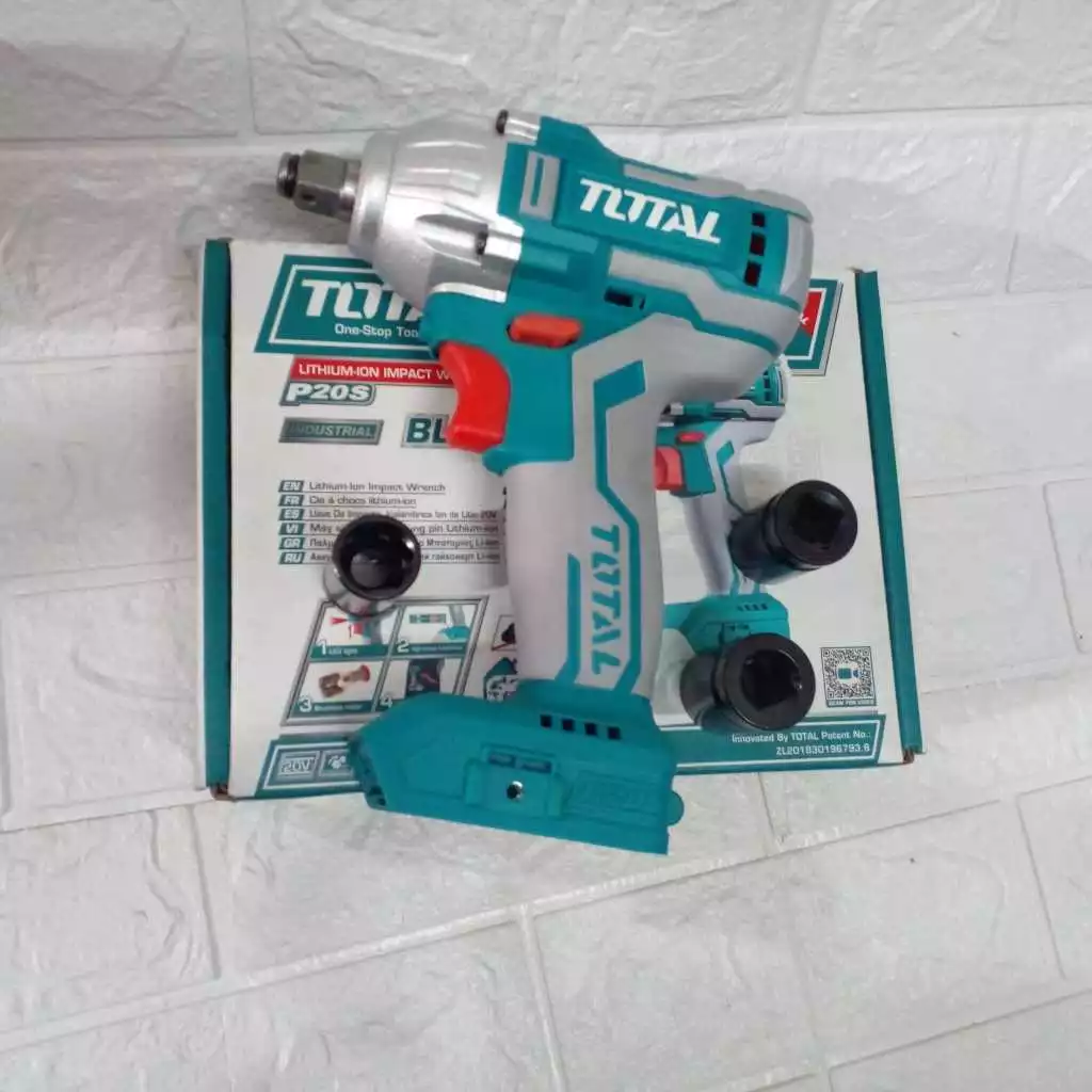 MÁY SIẾT BULOONG 300Nm DÙNG PIN 20V (KHÔNG KÈM PIN VÀ SẠC) TOTAL TIWLI20010