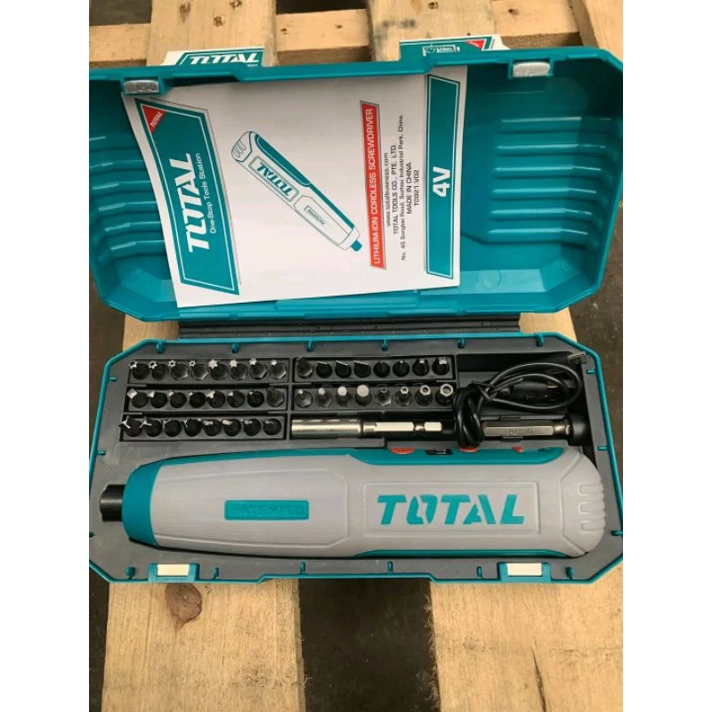 Máy Siết Vít Dùng Pin 4V 5N.m 240RPM Total TSDLI0403 Chính Hãng