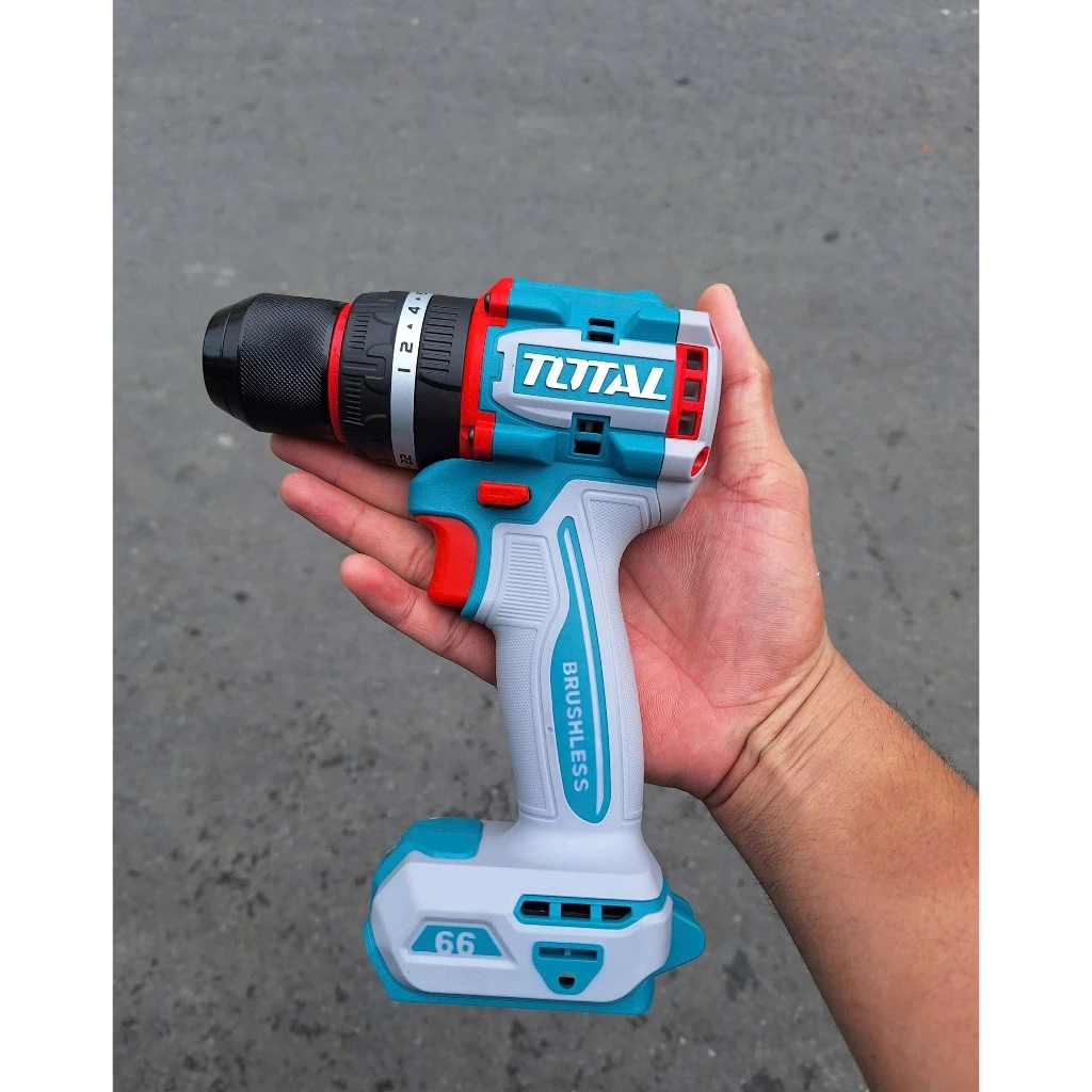 Máy Khoan động Lực Dùng Pin 20V Total TIDLI205581 66Nm 13mm, Không Chổi Than (Chưa Pin Sạc)