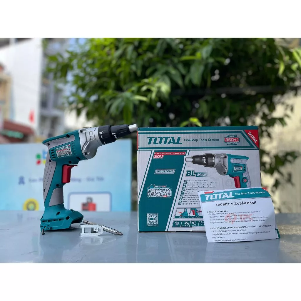 Máy Vặn Vít Thạch Cao 30Nm Dùng Pin 20V Total TDSLI2042006 Chính Hãng