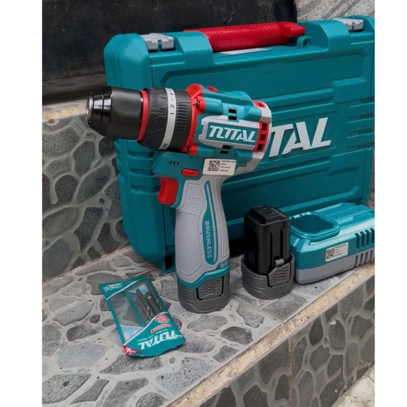 Máy Khoan Vặn Vít Pin 16V Không Chổi Than Total TDLI16682