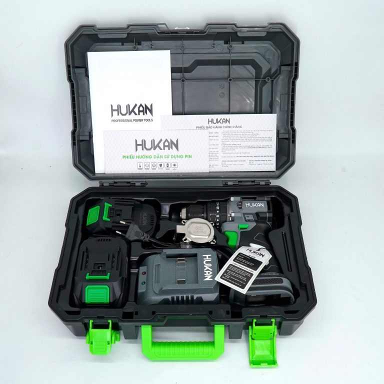 Máy Khoan Pin 3 Chức Năng 10MM HUKAN HM21-G2X-K6 | AN TOOLS