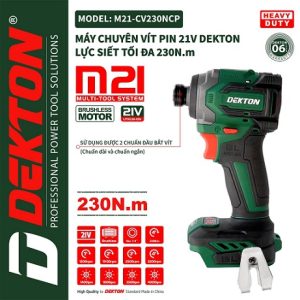 Máy chuyên vít Dekton M21-CV230NCP chính hãng