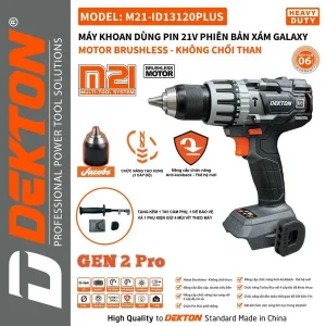 Máy Khoan Động Lực Dùng Pin Dekton M21-ID13120PLUS