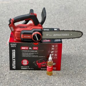 Thân máy cưa xích dùng pin AMAXTOOL ACX305-SM sử dụng chân pin thông dụng