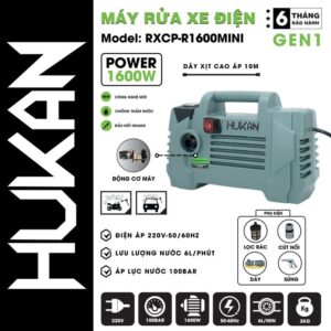 M&aacute;y rửa xe gia đ&igrave;nh Hukan