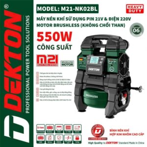 Máy Nén Khí Dekton M21-NK02BL