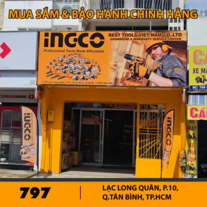 INGCO đã xây dựng mạng lưới phân phối rộng khắp tại Việt Nam