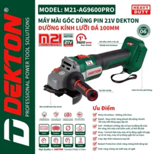 Máy mài pin Dekton M21-AG9600PRO