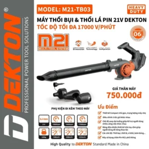 Máy thổi bụi Dekton M21-TB03