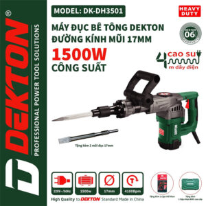 Máy đục bê tông DEKTON DK-DH3501