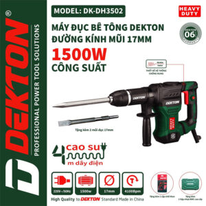 Máy đục bê tông DEKTON DK-DH3502