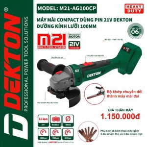 Máy mài góc Dekton M21-AG100CP