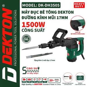 Máy đục bê tông DEKTON DK-DH3505