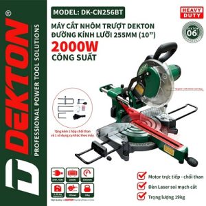 Máy cắt nhôm trượt DEKTON DK-CN256BT