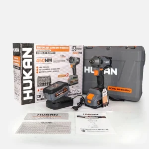Máy siết bulong pin (đầu 1/2) HUKAN G1-B450PRO