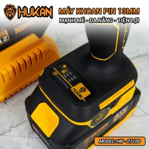 Máy khoan pin 13MM (đầu autolock) HUKAN HK-Z1100