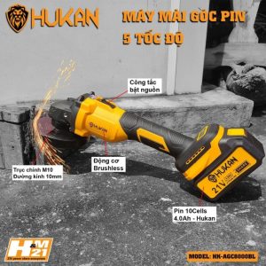 Máy mài pin HUKAN HK-AGC8000BL