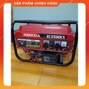 Máy phát điện  EC3500CX chạy được 2 điều hòa công suất 3,5kW, tiết kiệm nhiên liệu 1l/ giờ
