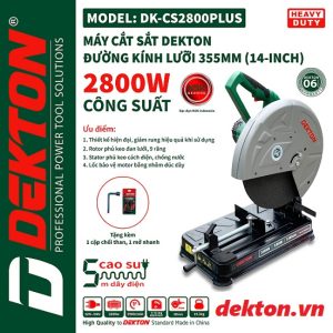 Máy cắt sắt DEKTON DK-CS2800PLUS