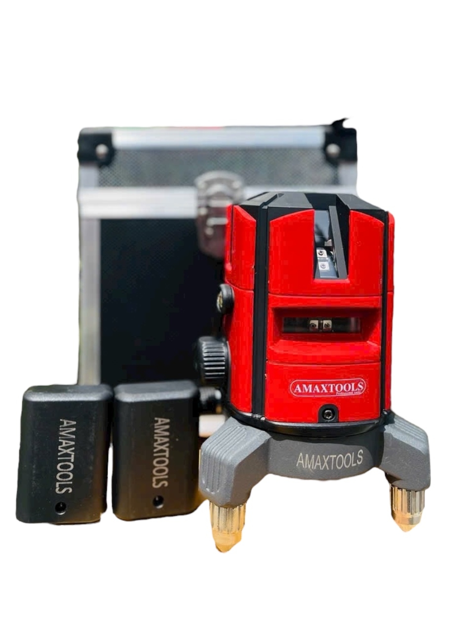 May Can Bang Laser AMAXTOOLS AM517 ( 5 tia xanh )