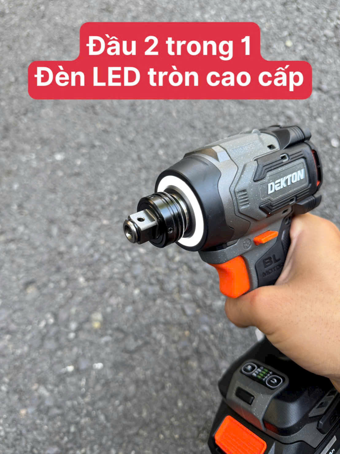 Đầu Khẩu Chuyên Vít CV268