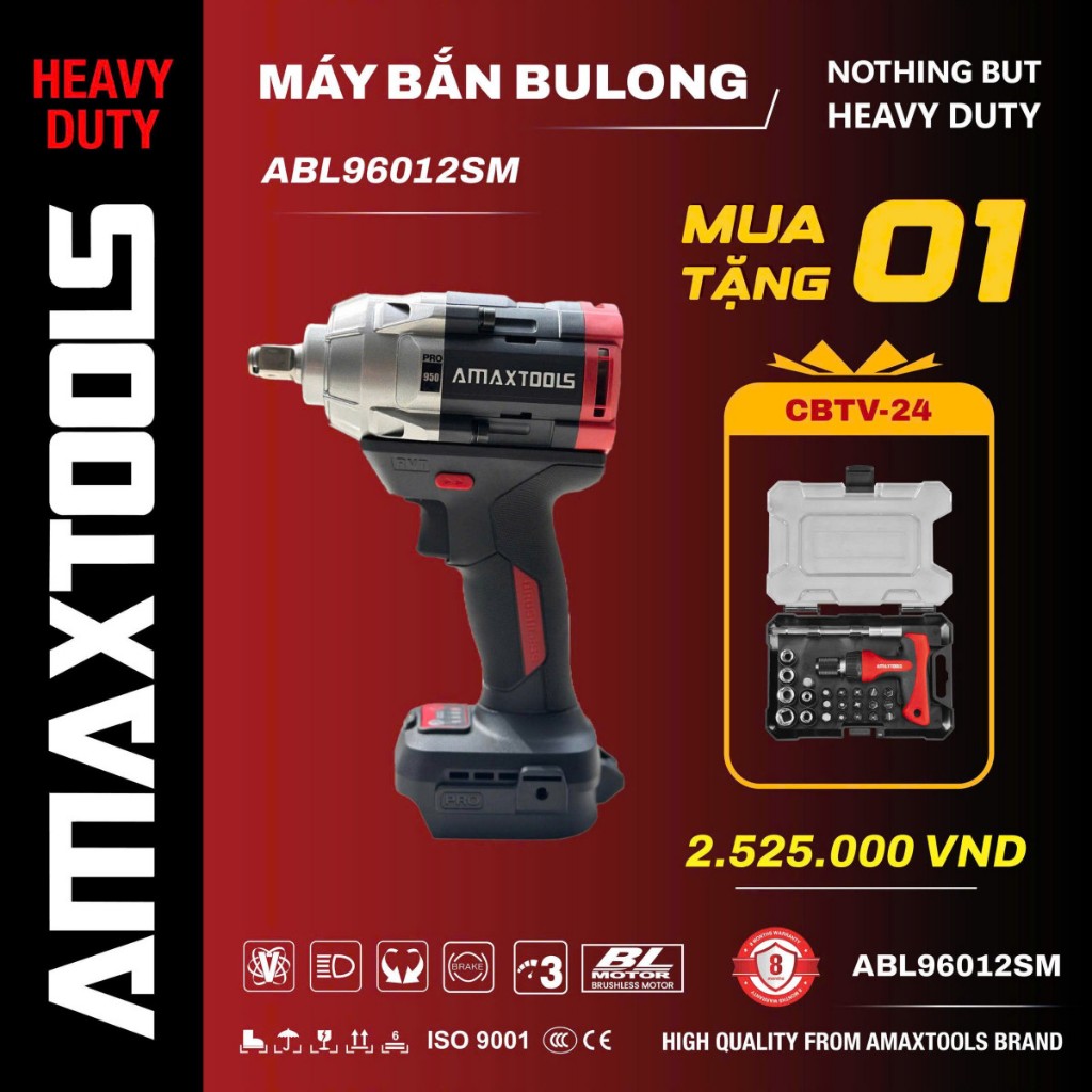 Máy siết bulong Amaxtools ABL96012SM