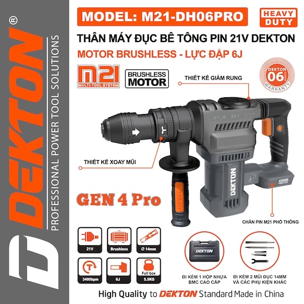 May duc be tong M21-DH06PRO