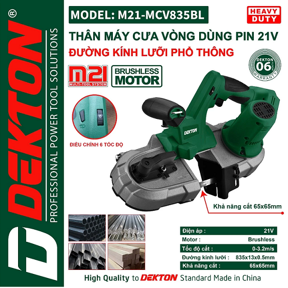 Than may cua vong M21-MCV835BL