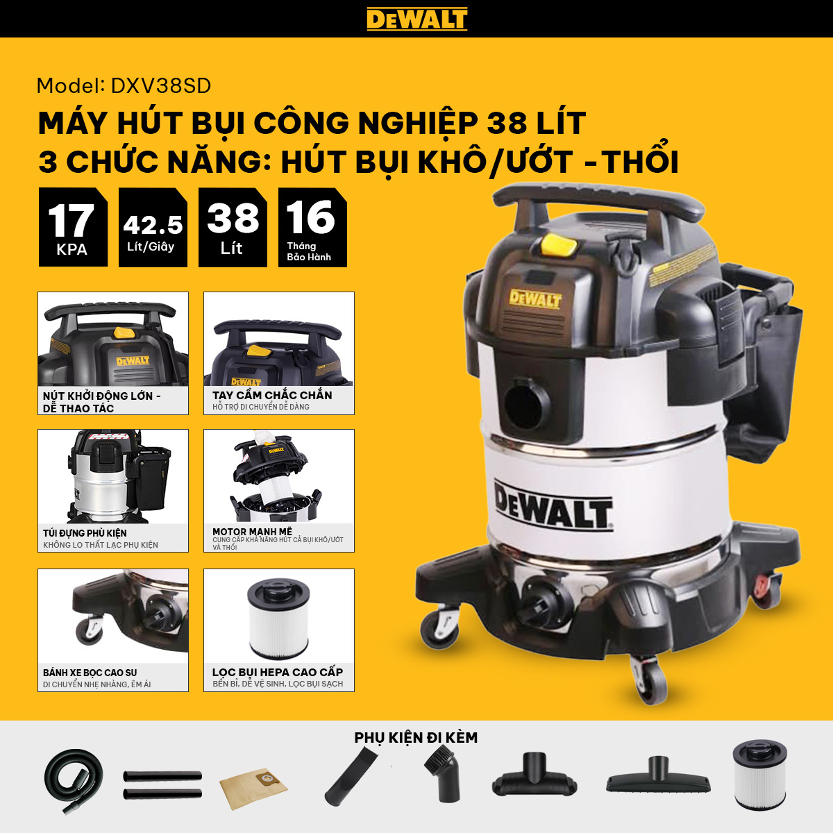 Dewalt DXV38SD
