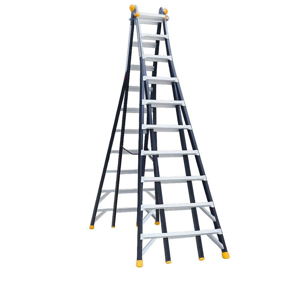 Thang Nhôm Gấp Đa Năng Nikawa NKB-50 Chữ A Cao 5.03m Chính Hãng