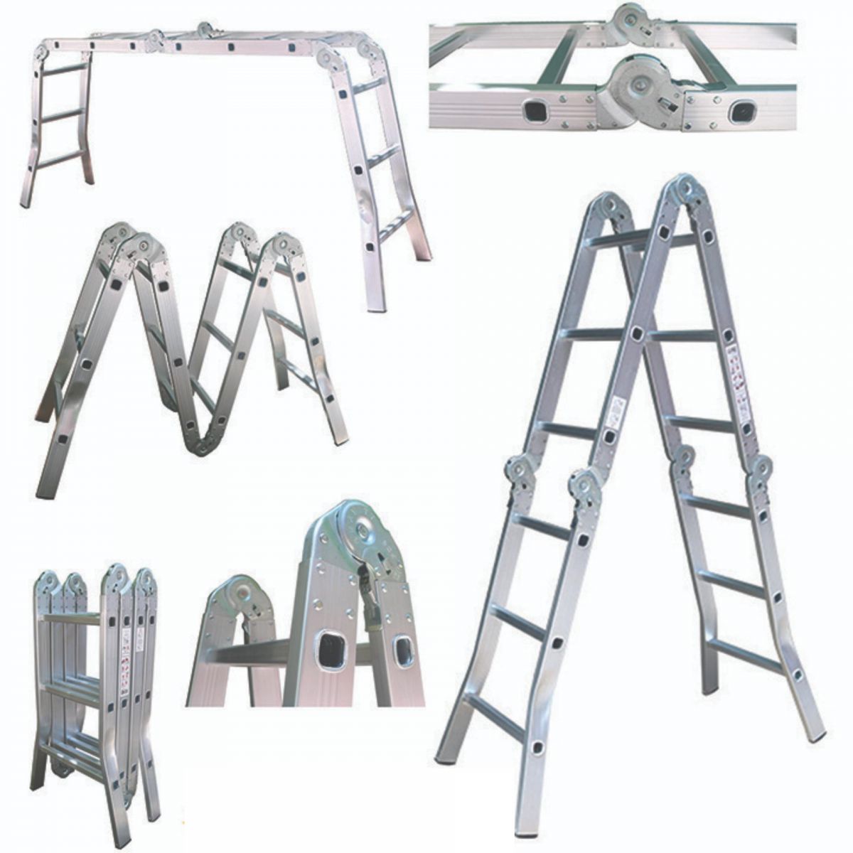 Thang Nhôm Gấp 4 Khúc 4m7 Ameca AMC-M204C